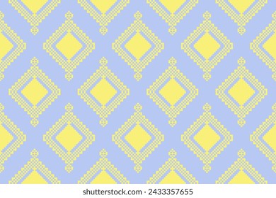 Patrón de tela de píxeles patrón étnico oriental diseño tradicional para tela de ropa textil África Indonesia India Latinoamérica patrón sin fisuras tela de impresión tela vestido alfombra cortinas sarong 