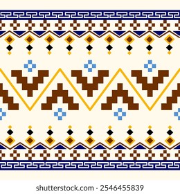 Pixel fabric pattern modern style