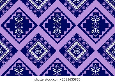 Pixel flowers are a traditional Ukrainian pattern.
Cross-stitch patterns, Knitted sweater design. traditional Slavic ornaments
Illustrations for textile printing design