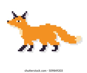 656 Pixel fox Images, Stock Photos & Vectors | Shutterstock