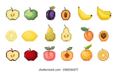 10,470 Fruit Pixel Images, Stock Photos & Vectors 