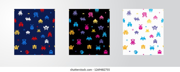 pixel game patterns