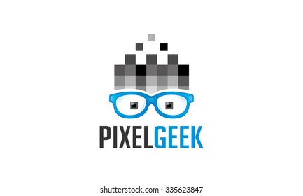 Pixel Geek Logo