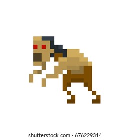 Pixel ghoul for games and applications