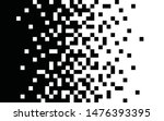 Pixel gradient Speed seamless pattern Vector line texture Fast effect design Black elements on white background