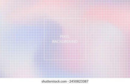 pixel gradient texture abstract background with blue, pink, purple, pastel color