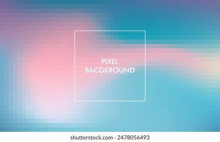 pixel gradient texture abstract background  with pastel, colorful color