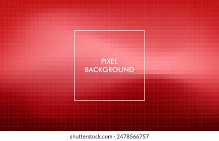 pixel gradient texture abstract background with red, white. pastel colorful color