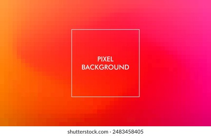 pixel gradient texture abstract background witch pink, purple, red, orange, pastel color