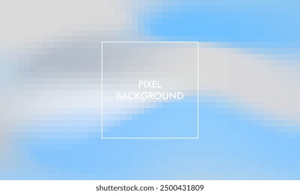 pixel gradient texture abstract background with white, pastel, blue color