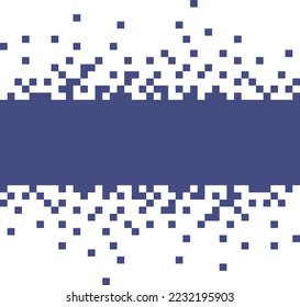 Pixel gradient.Vector illustration.Vector set of templates ready for design.Seamless design.