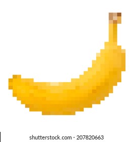 Pixel Graphic Banana