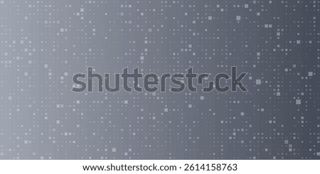 Pixel grey background, abstract mosaic colored bg. Silver square grid texture background. Abstract glitter halftone wallpaper with gradient overlay for disco bg, social media, business or hi-tech.
