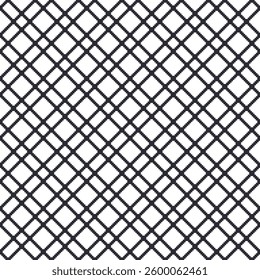 Pixel Grid Pattern, 8 bit line structure seamless vector background. Great for mobile app, web design, banner, etc.