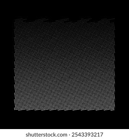 Pixel-Halbtontextur mit Mosaikhintergrund, Vektorgrau-Textur.