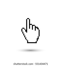 18,877 Pixel Hand Cursor Images, Stock Photos & Vectors | Shutterstock