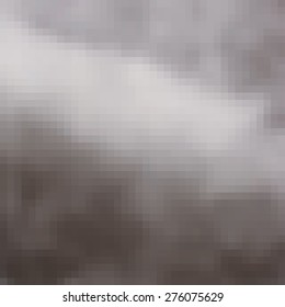 pixel hazy blur cloud gray light effect background