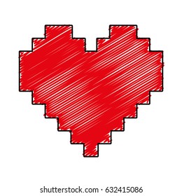 pixel heart icon