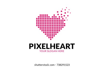 Pixel Heart Logo