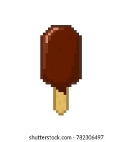 Pixel ice cream for games and applications