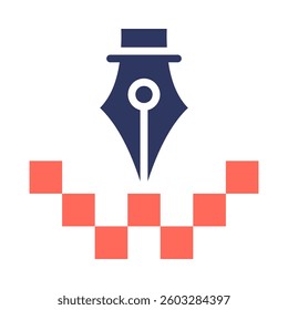 Pixel Icon Element for Design