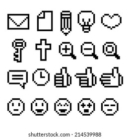 Pixel Icon Set