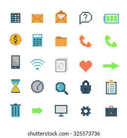 Pixel icons