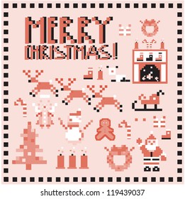 Pixel Icons Holidays