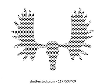 Pixel Image of a Antlers Trophy