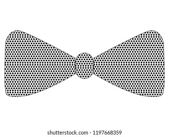 Pixel Image of a Bow Tie