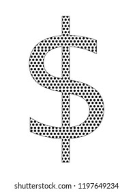Pixel Image of a Dollar Sign