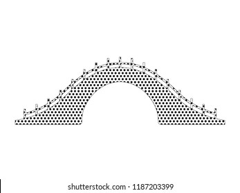 Pixel Japanese Bridge