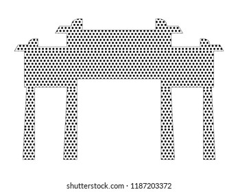 Pixel Japanese Temple