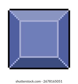 Pixel key keyboard vector. Perfect for technology, data, and business themes. A clear, impactful icon representing a computer key with a pixelated aesthetic.