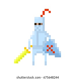 Pixel knight for games and applications