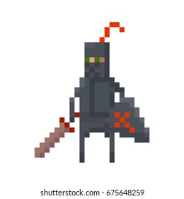 Pixel knight for games and applications