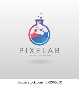 Pixel Lab Logo Images, Stock Photos & Vectors | Shutterstock