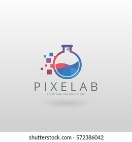 Pixel Lab Logo Images, Stock Photos & Vectors | Shutterstock