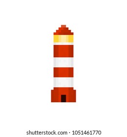 Pixel lighthouse for games and websites