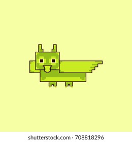 Pixel little owl