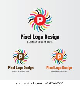 Pixel Logo Design Template for You