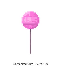Pixel lollipop for games and websites