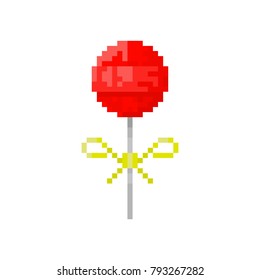 Pixel lollipop for games and websites