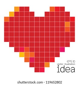Pixel Love Heart