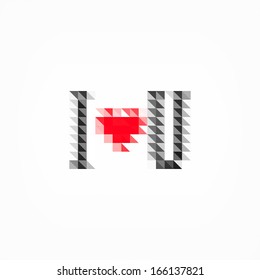 pixel love you