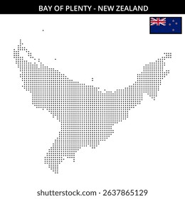 Pixel map of Bay of Plenty region