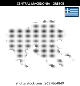 Pixel map of Central Macedonia