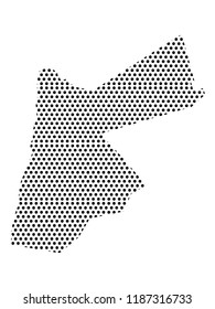 Pixel Map of Jordan