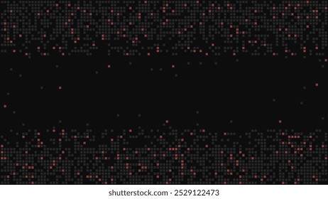 Pixel mosaic background. Abstract geometric background. Vector template design