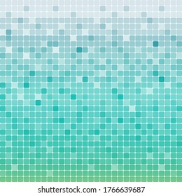 Ilustración de diseño de fondo de mosaico de píxeles